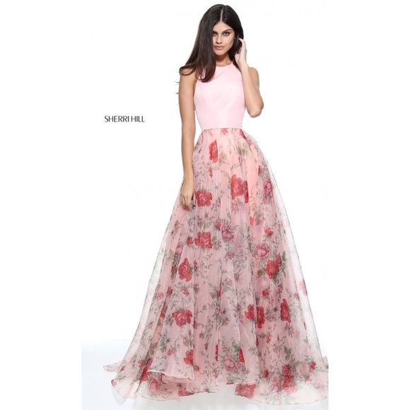 Floral Prom Dress Sherri Hill